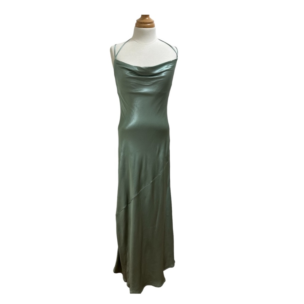 DISSH Charli Sage Multi Strap Midi Dress